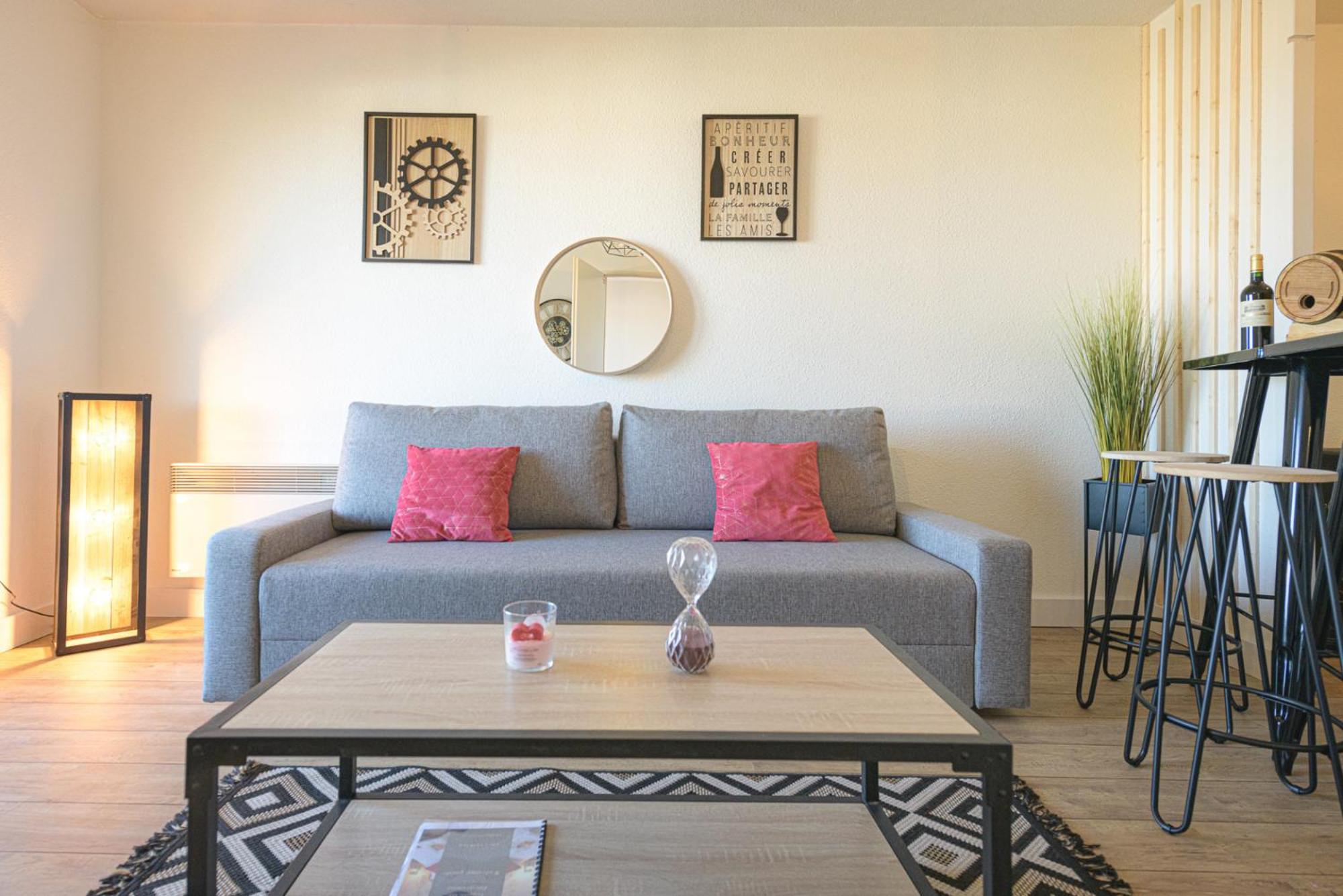 Magnifique Appartement T2 Renove Aux Vendanges 가이약 객실 사진